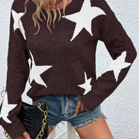 Haira | Oversized-Pullover im europäischen Stil