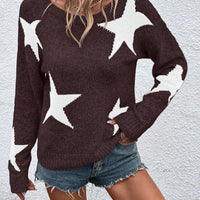 Haira | Oversized-Pullover im europäischen Stil