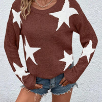 Haira | Oversized-Pullover im europäischen Stil