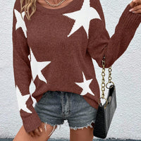 Haira | Oversized-Pullover im europäischen Stil