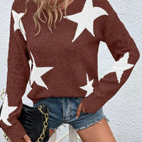 Haira | Oversized-Pullover im europäischen Stil