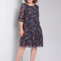 Harlee | luftiges bedrucktes Kleid für sonnige Tage