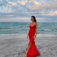 Lana | Feminines Rüschenkleid für Damen