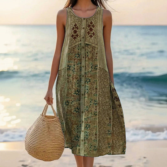 Constance | stylisches Freizeitkleid im Vintage-Look