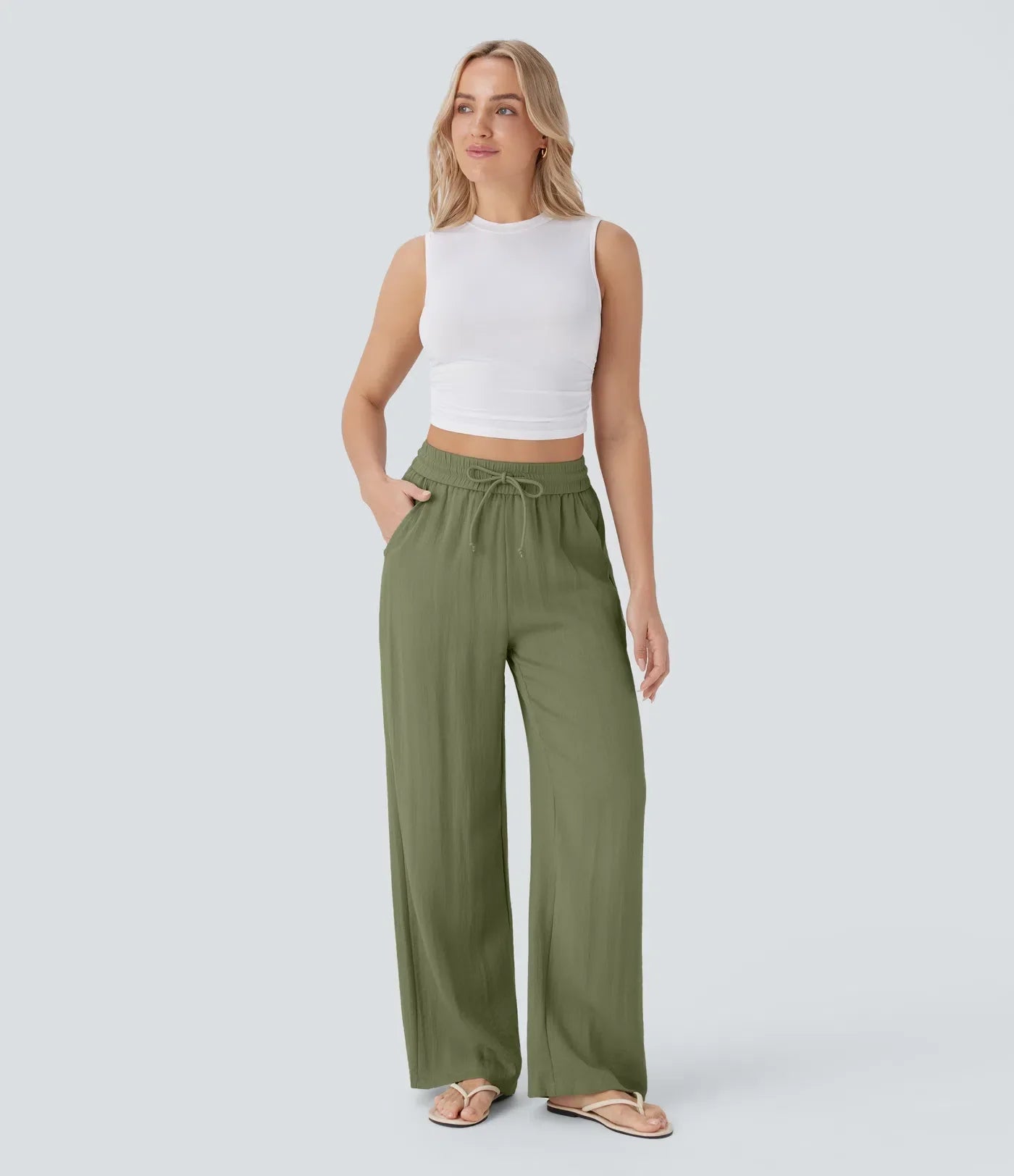 Lissa | Luftige Leinenhose mit elegantem Schnitt