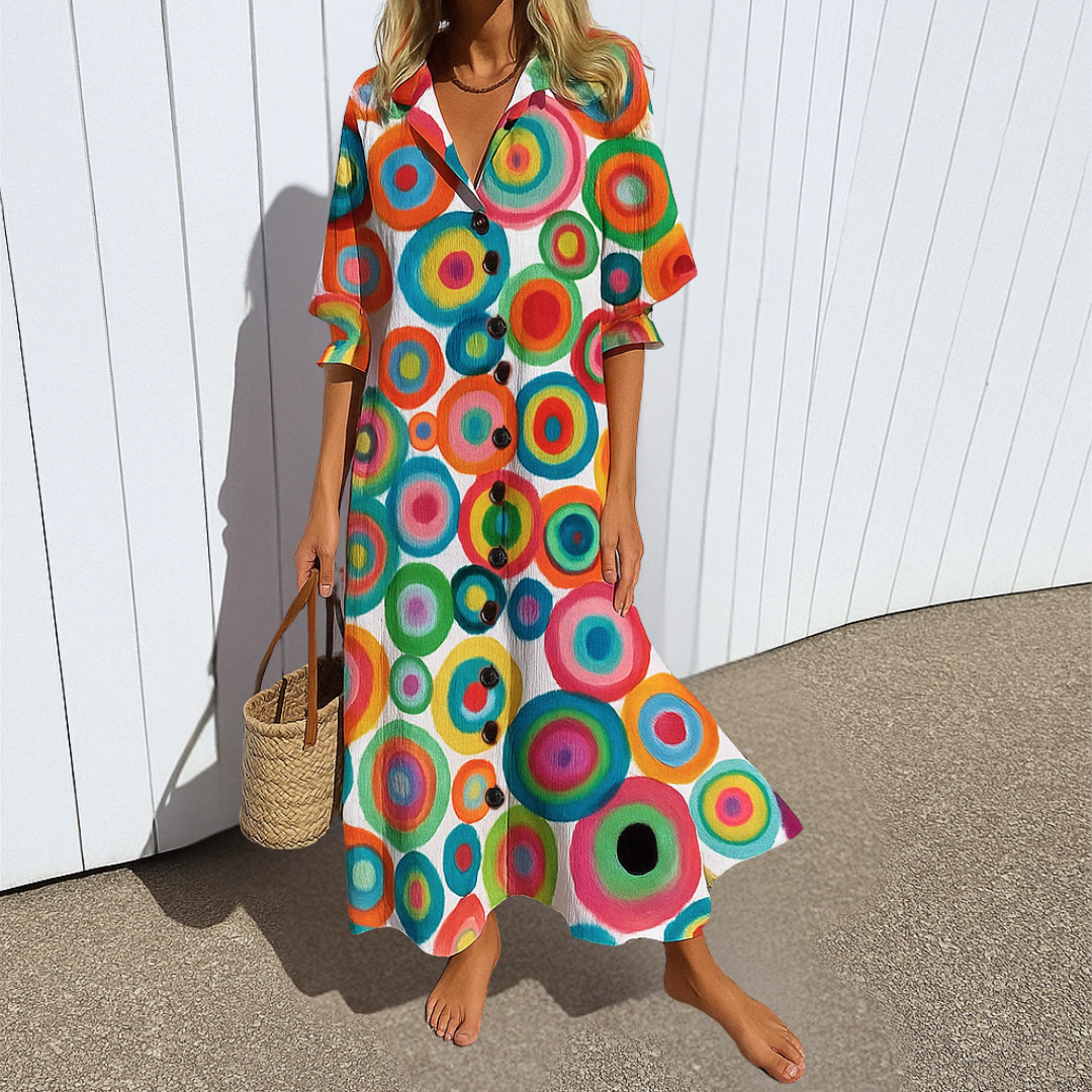 Winona | feminines Kleid mit schlankmachendem Effekt