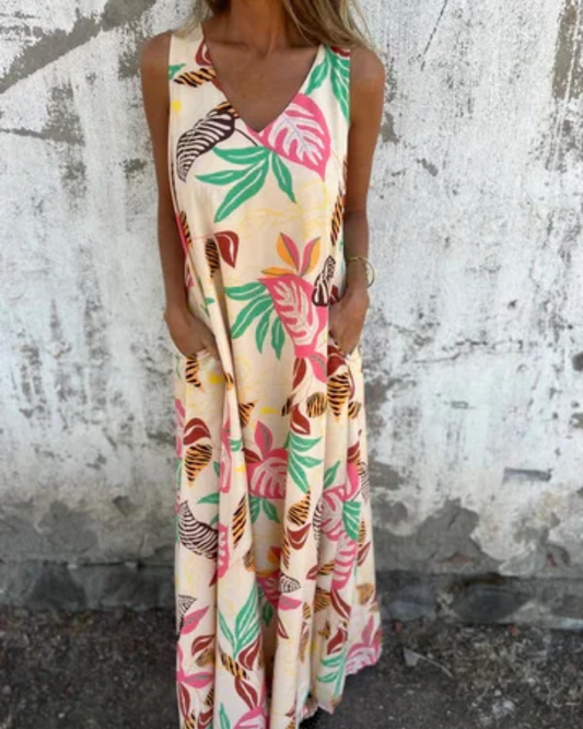 Matilda | Elegantes florales Kleid für Damen