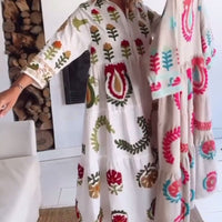 Zia | Kleid mit floralem Grafikdruck