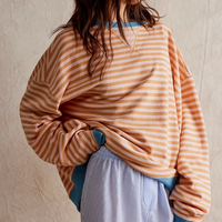 Luca | Gestreifter Pullover in Übergröße