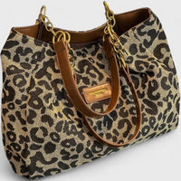 Amirra | Leopardenmuster-Shopper