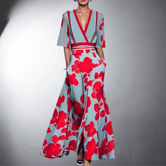 Myrtle | Handgefertigtes Blumen-Eleganzkleid