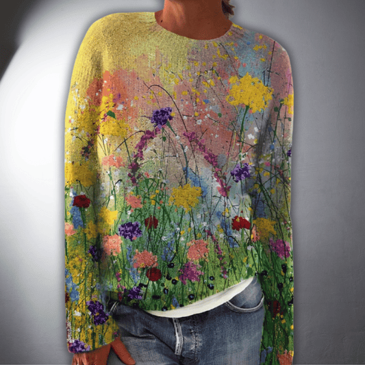 Maurine | Handgefertigter Kuschelpullover