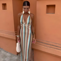 Conny | Boho Maxikleid mit offenem Rücken