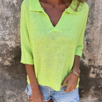 Garciele | Lässiges Strick-Top im Boho-Stil