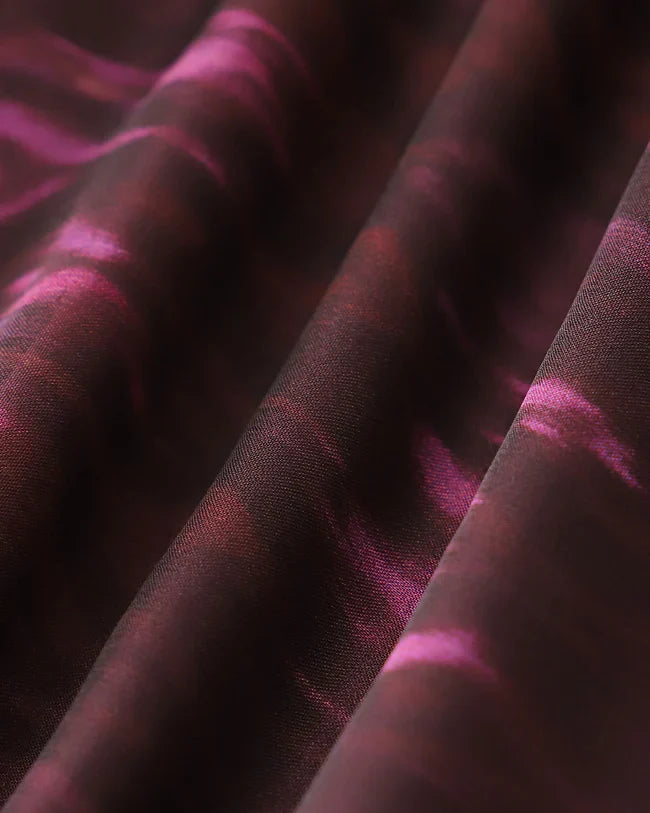 Gavia | Geblümtes Midikleid mit Rüschen und Bindeband