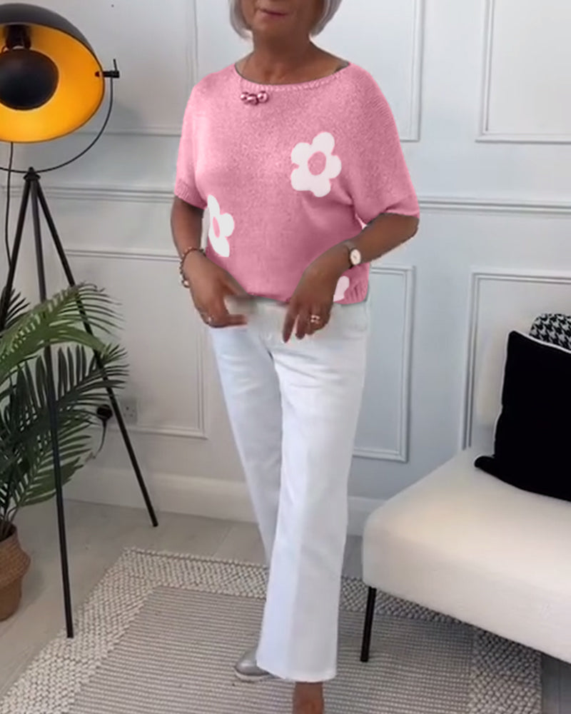 Mae | Modische Damen-Strickbluse, vielseitig & chic