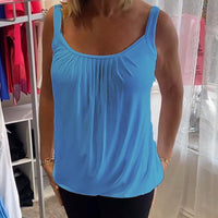 Sophie | Stylisches ärmelloses Oberteil mit Plisseedetails