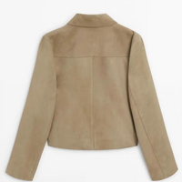 Danika™ – Klassische Wildlederjacke