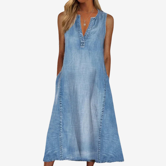 Beanny | Jeans-Midikleid