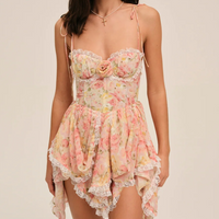 Eleanor | stilvolles Minikleid mit asymmetrischem Schnitt