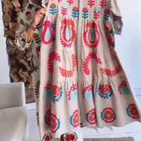 Zia | Kleid mit floralem Grafikdruck