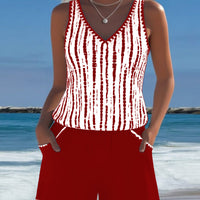 Sasi | Zweiteiliger Badeanzug mit Print