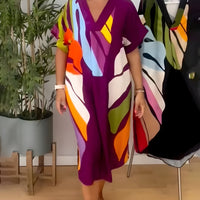 Jolie | trendiges farbiges Freizeitkleid für besondere Anlässe