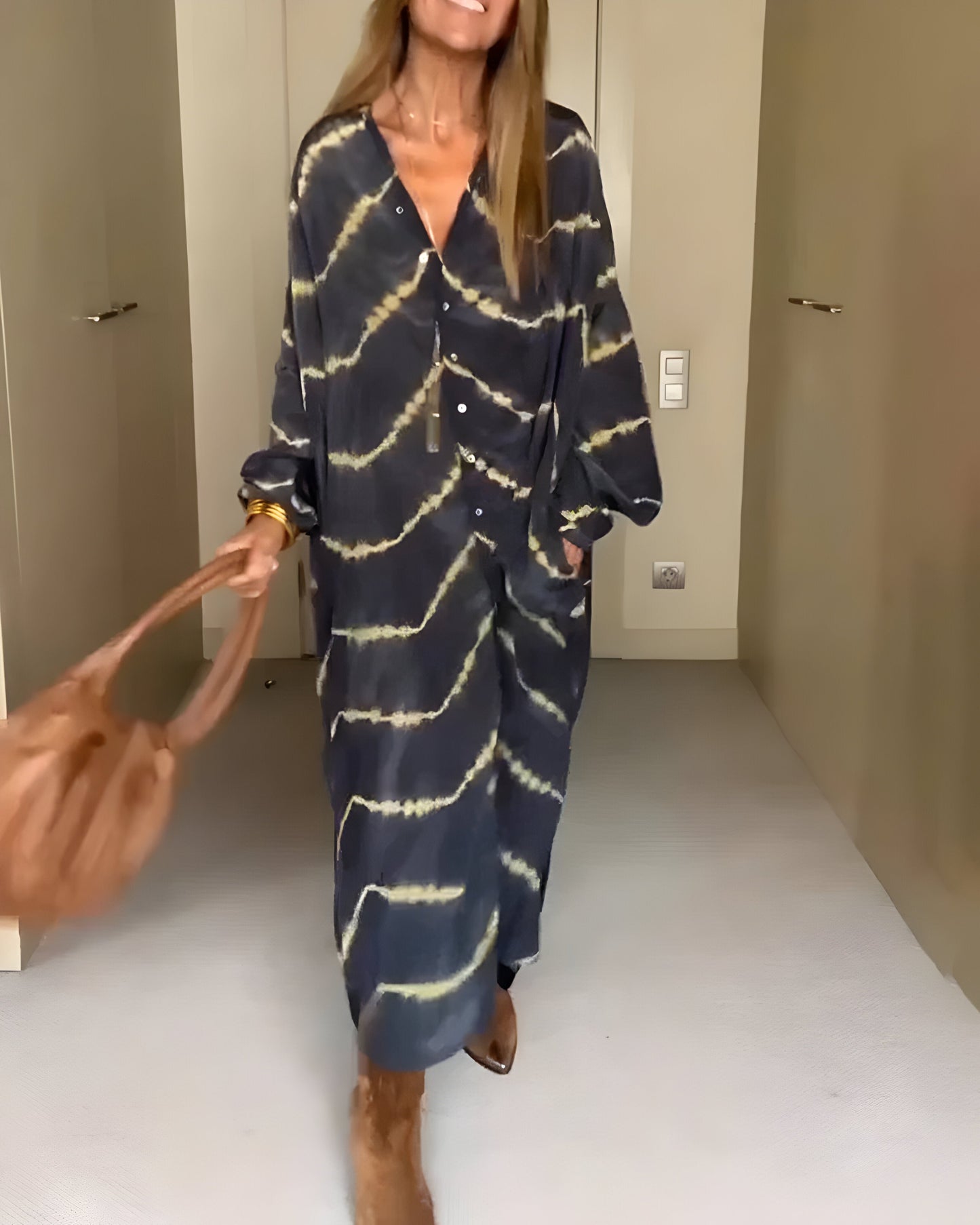 Fecia | Kimono-Kleid in Übergröße