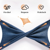 Theda | Gewaschene Stretch-Jeans