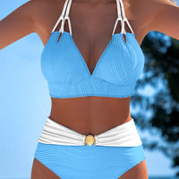 Dizzy | Badeanzug Doppelträger hohe Taille