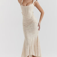 Selina | Zauberhaftes Kleid mit floraler Eleganz