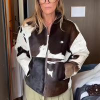 Mylia | Stilvolle Jacke mit Muster und Reißverschluss