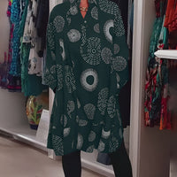 Rosie | Kleid für Damen mit geometrischen Formen, trendy & edel