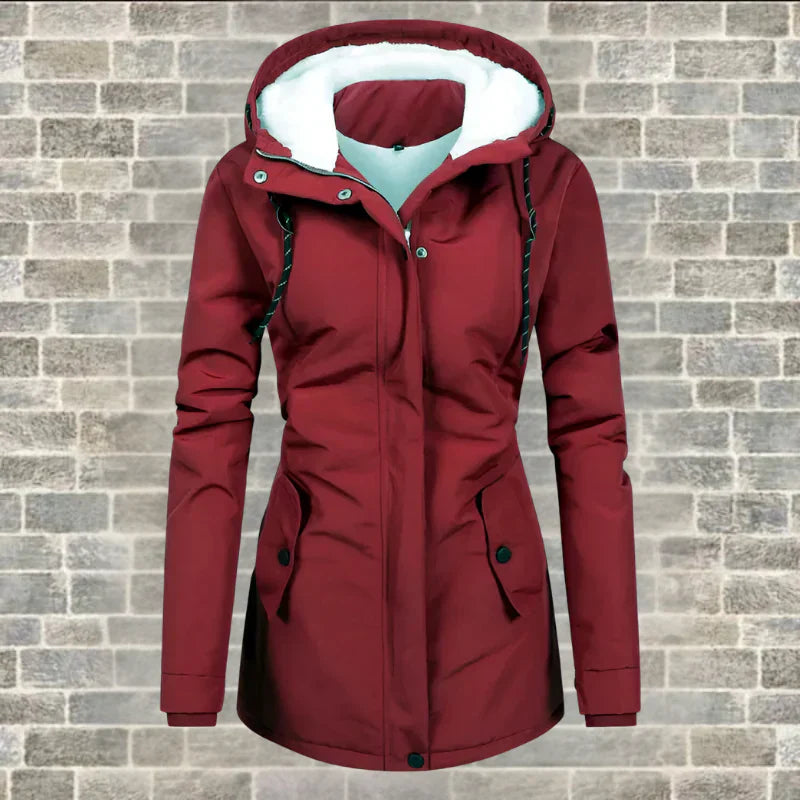 Glaizell | Faltiger Wintermantel