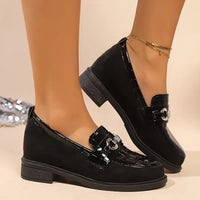 Jinna | Damen-Loafer mit Metallkette