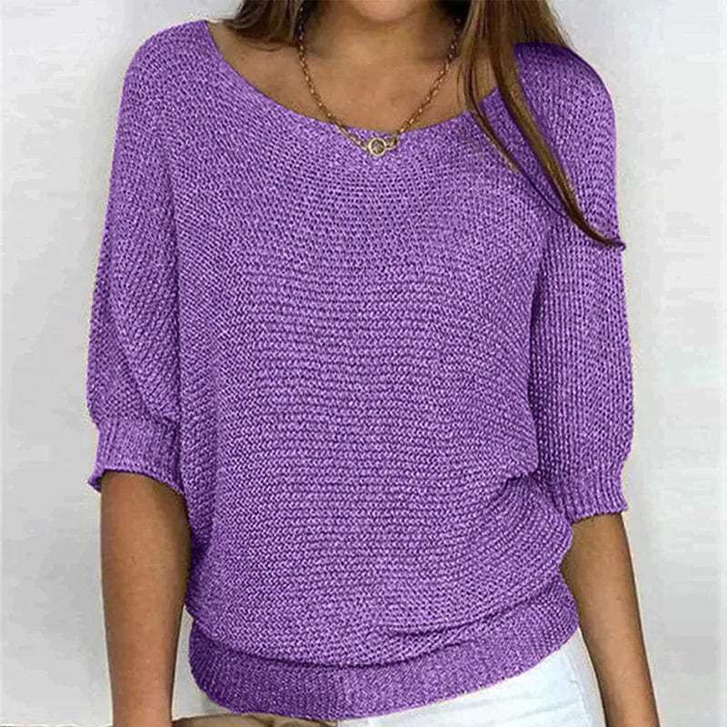 Trina | Bequemer Feinstrickpullover