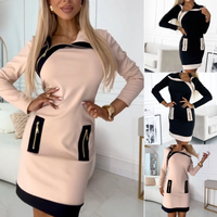 Kamila | Kurzes Damenkleid mit Reißverschluss