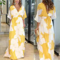 Ophel | Fließendes Sommerkleid mit Blumenmuster