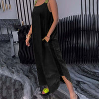 Zuri | Bequemes Kleid mit losem Schnitt und geteilten Trägern