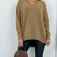 Zoryda | Strickpullover mit V-Ausschnitt