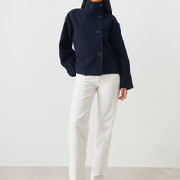 Elsbeth | Modischer Kurzer Mantel mit elegantem Kragen