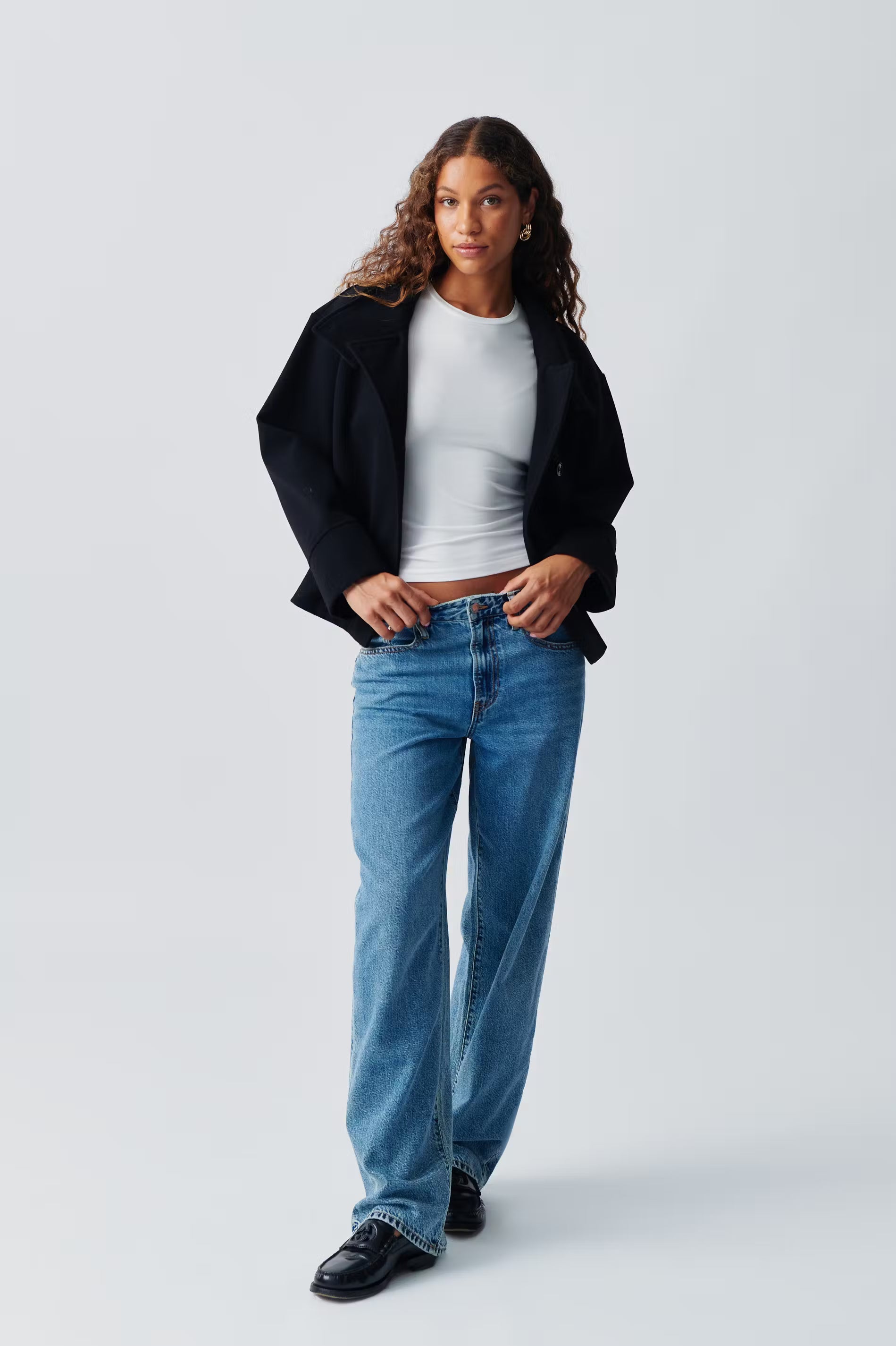 Elsbeth | Modischer Kurzer Mantel mit elegantem Kragen