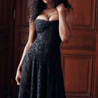 Sadie | Langes ärmelloses Kleid mit klassischem Design