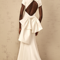 Anelis | Statement-Schleife Meerjungfrau-Maxikleid