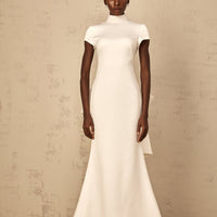 Anelis | Statement-Schleife Meerjungfrau-Maxikleid