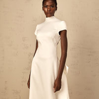 Anelis | Statement-Schleife Meerjungfrau-Maxikleid