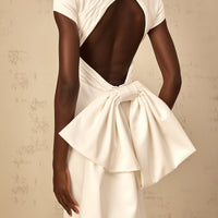 Anelis | Statement-Schleife Meerjungfrau-Maxikleid