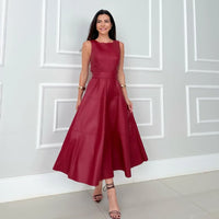 Sylvia | Modisches Damenkleid, Midilänge & chic