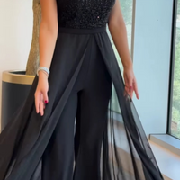 Jouna | Eleganter ärmelloser Overall