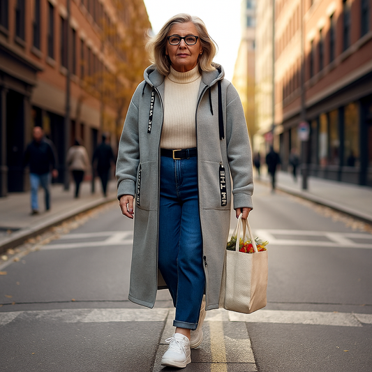 Mazzi | Weiche Kapuzenjacke